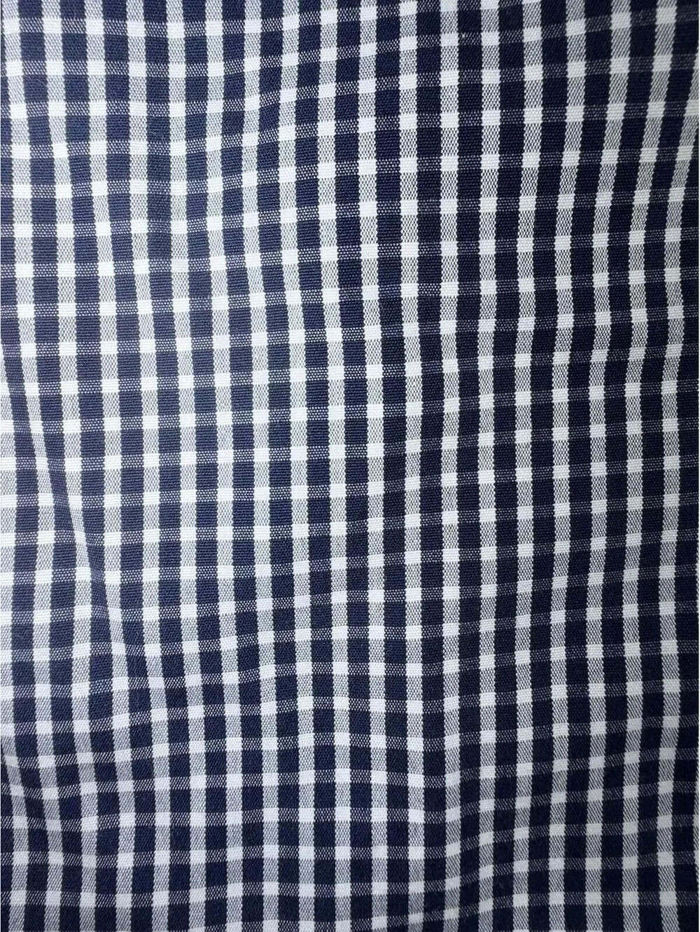 J.Crew Thomas Mason Heritage Navy Gingham Button-Down Dress Shirt - Size XL
